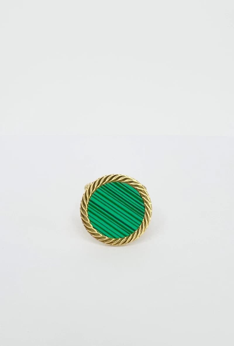Bague cerle doré