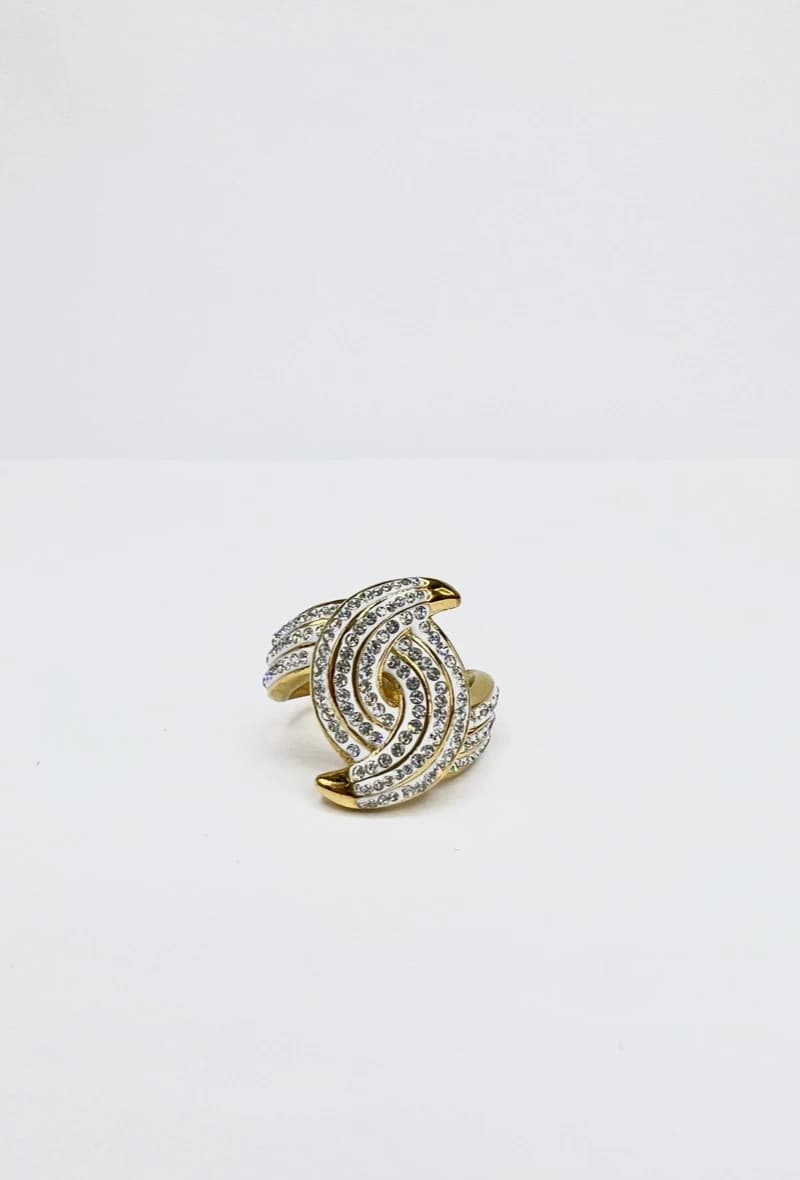 Bague torsadé