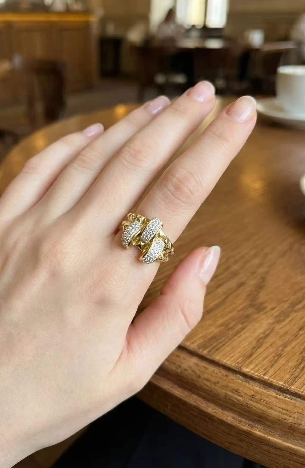 Bague lignes