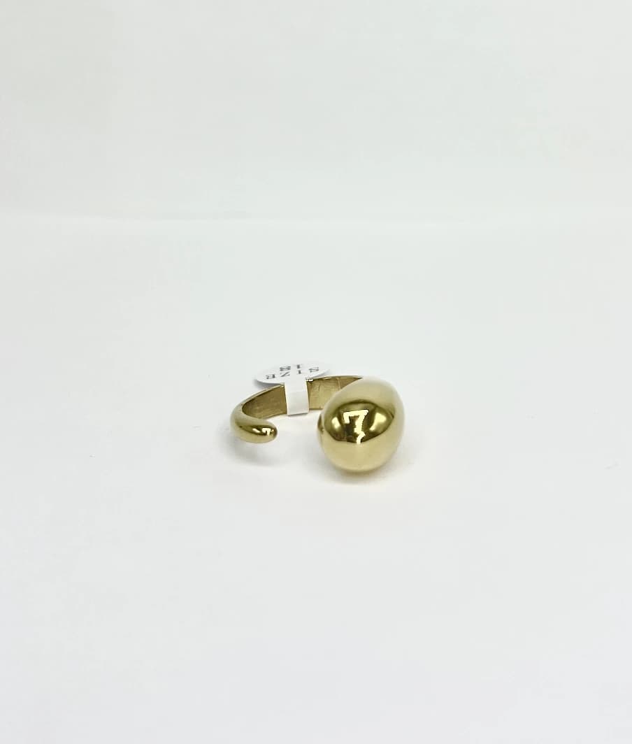 Bague goutte ouverte