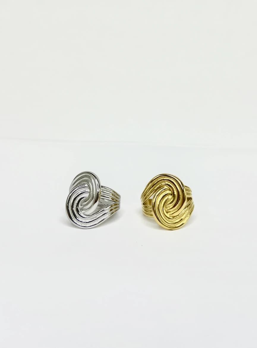 Bague lien noeud