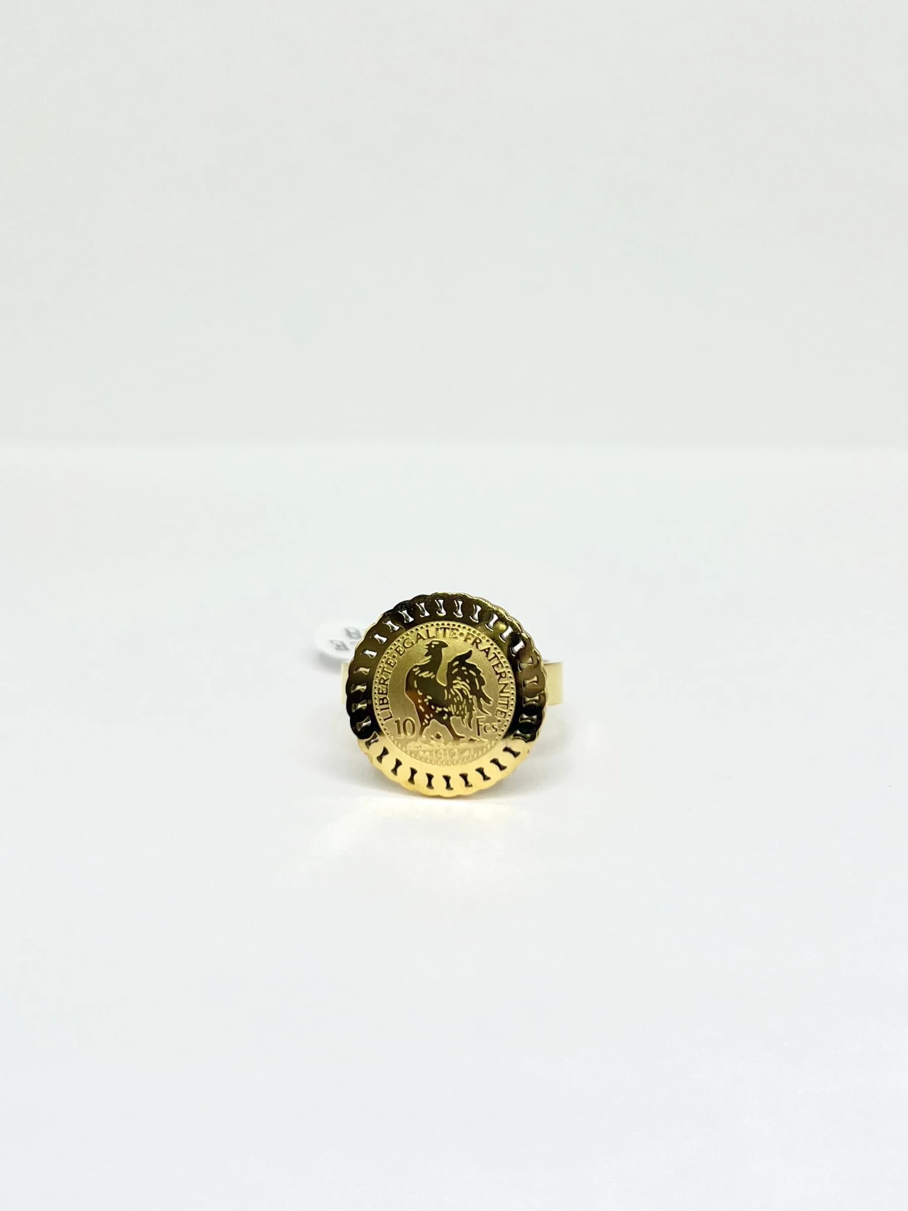 Bague coq rond