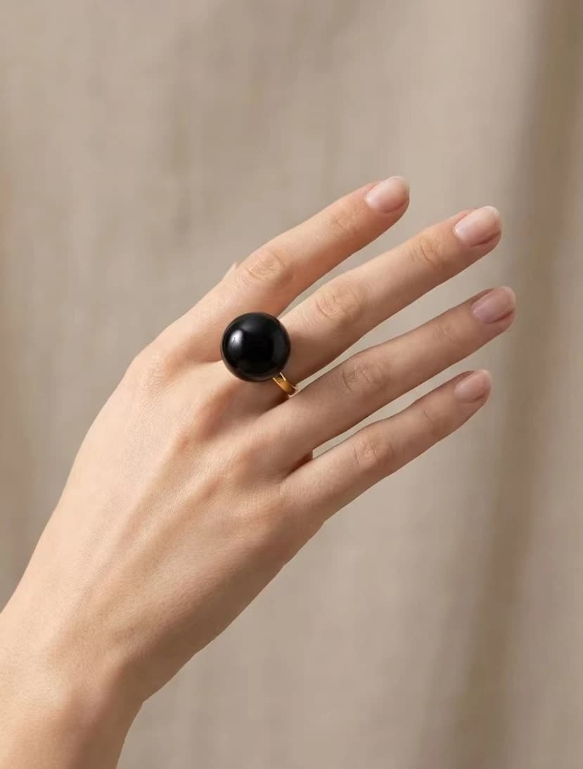 Bague boule