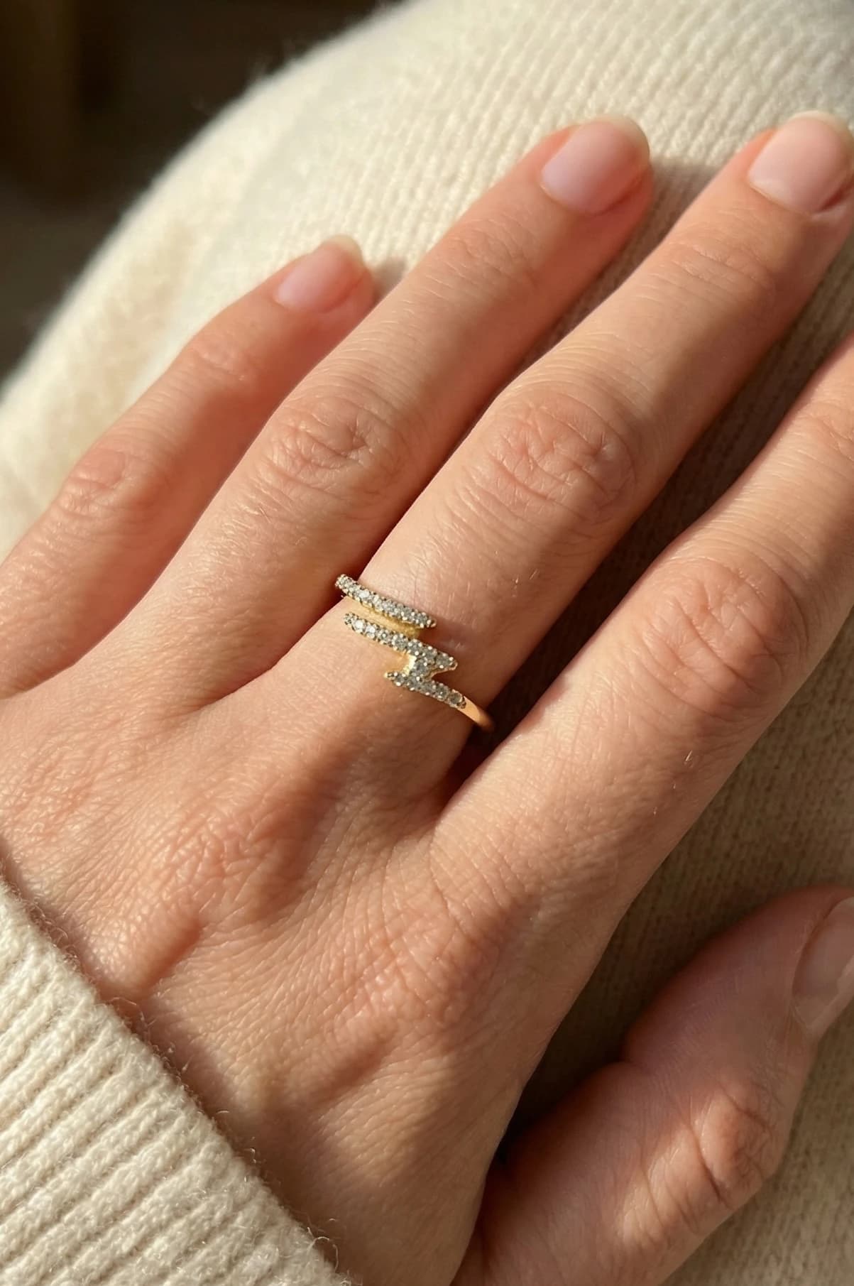 Bague éclair