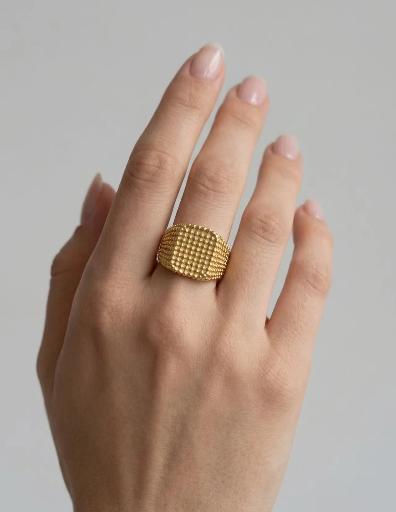 Bague chevalière