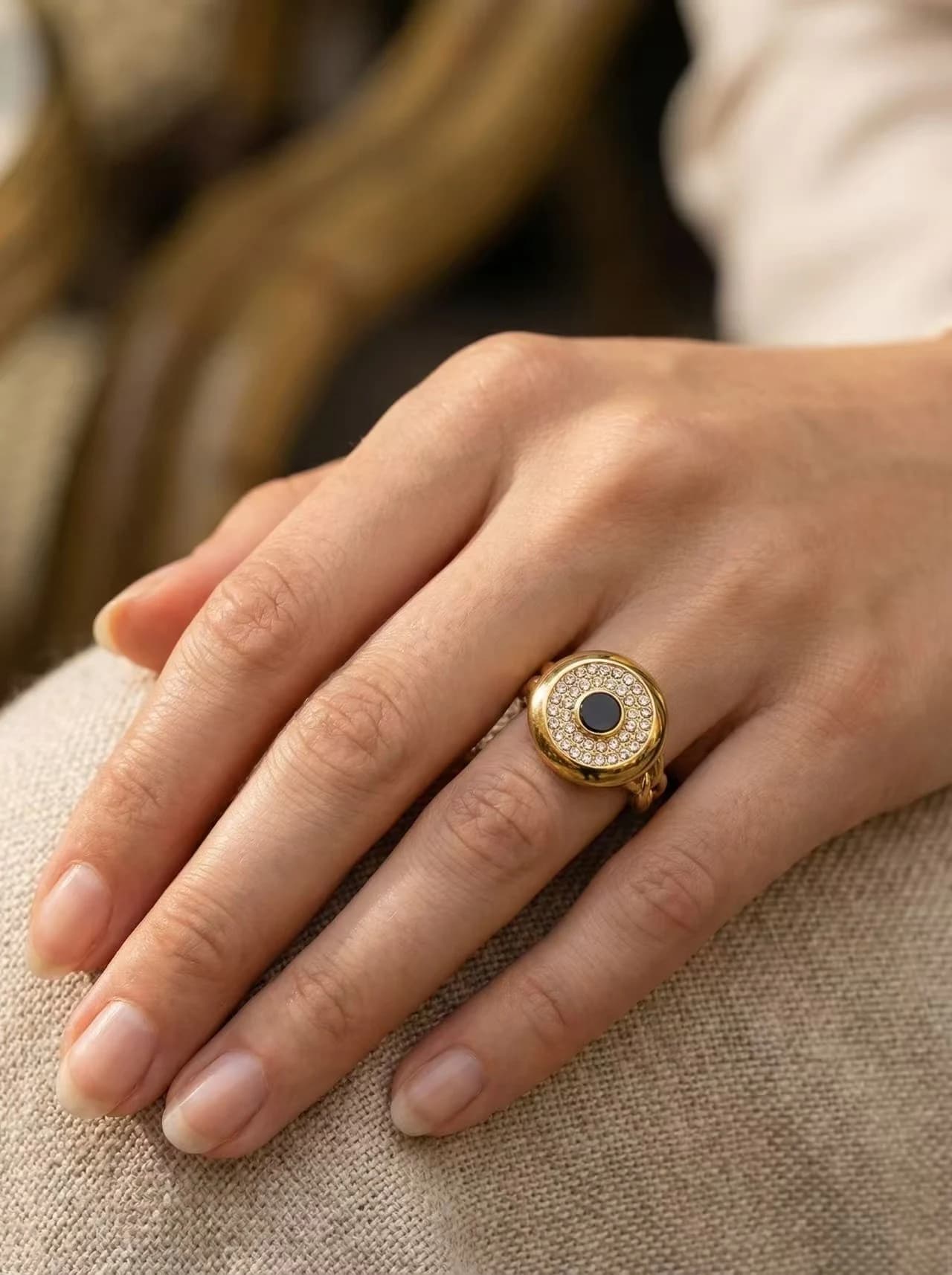 Bague rond