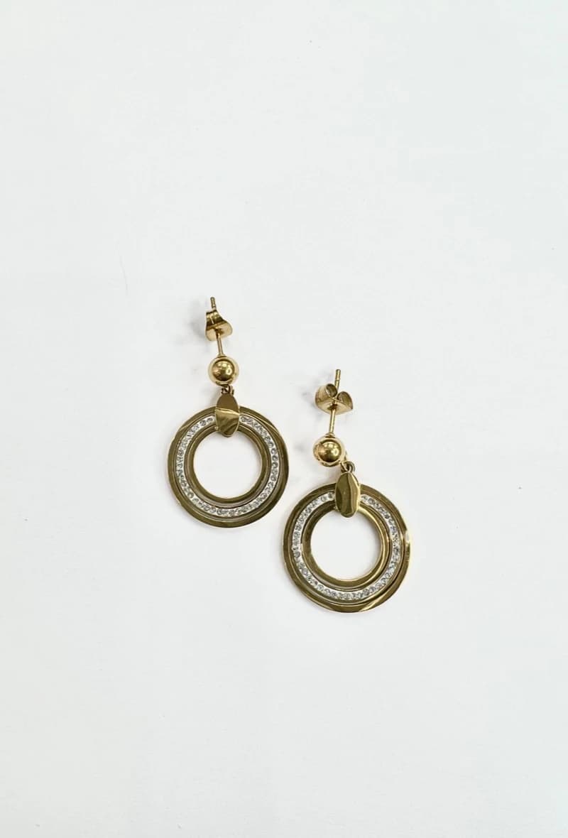 Boucle d'oreille cercle