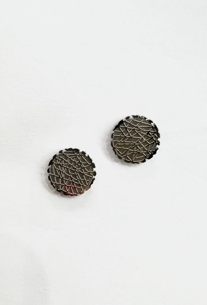 Boucle d'oreille rond
