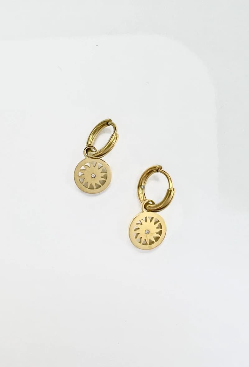 Mini créole cercle soleil