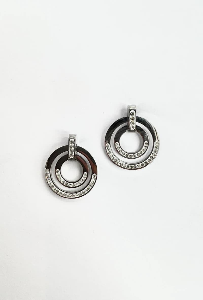 Boucle d'oreille cercles