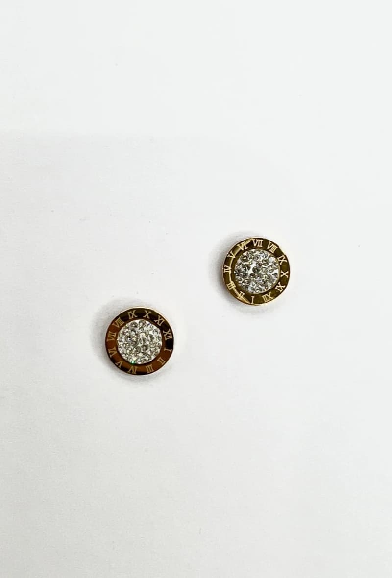 Boucle d'oreille rond