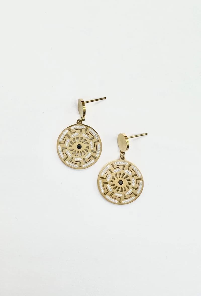 Boucle d'oreille oeil