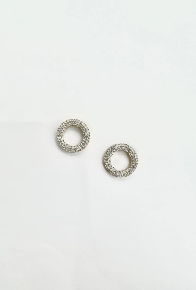 Boucle d'oreille rond