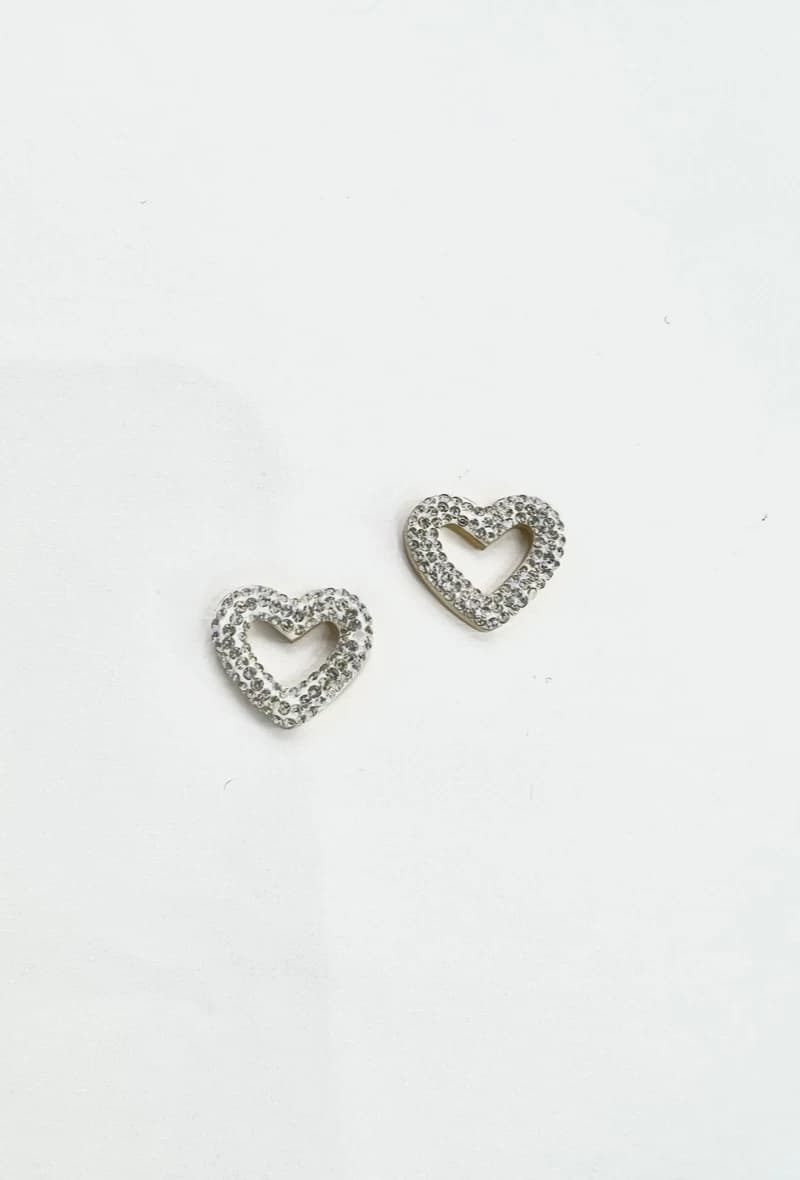 Boucle d'oreille coeur