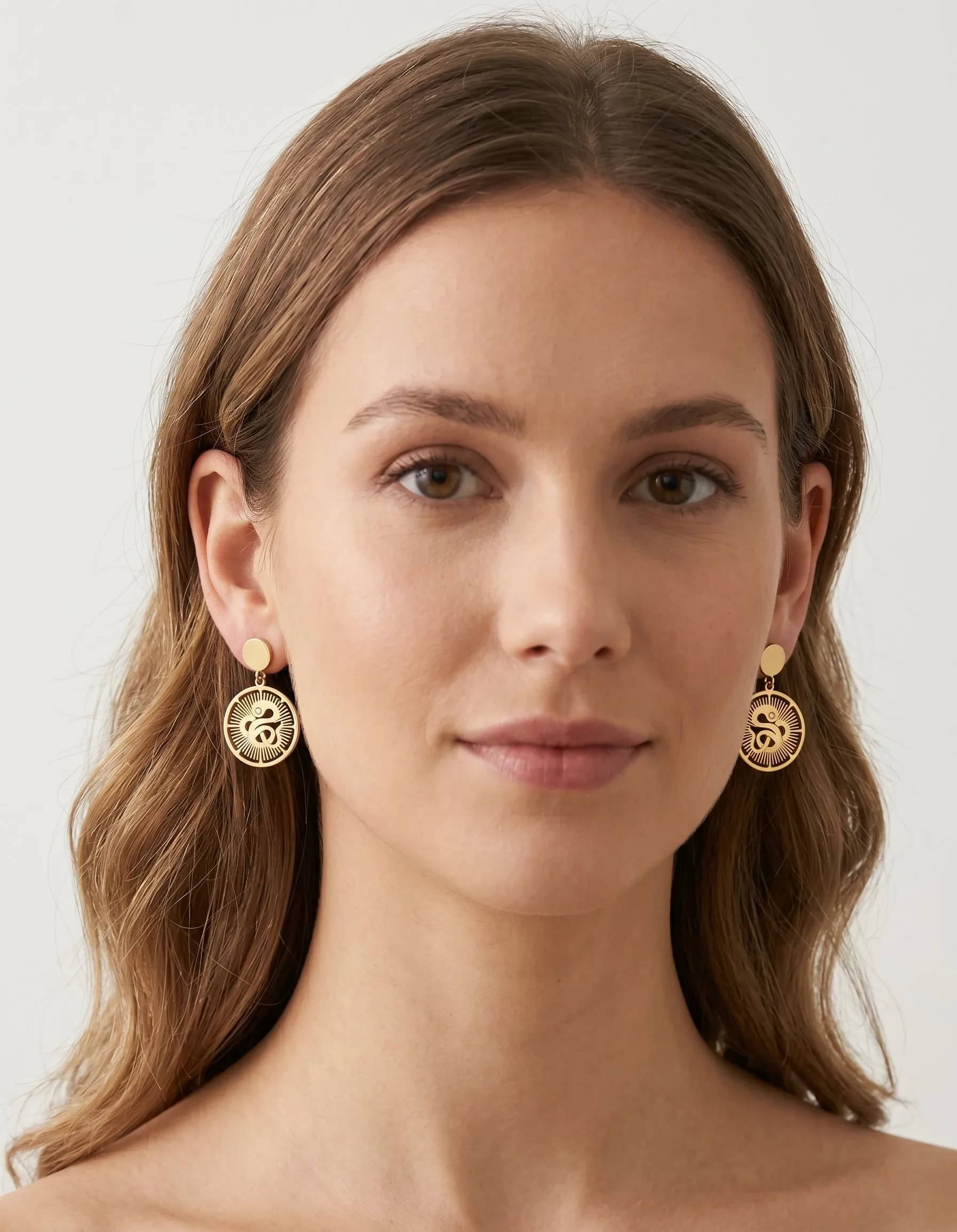 Boucle d'oreille ronde