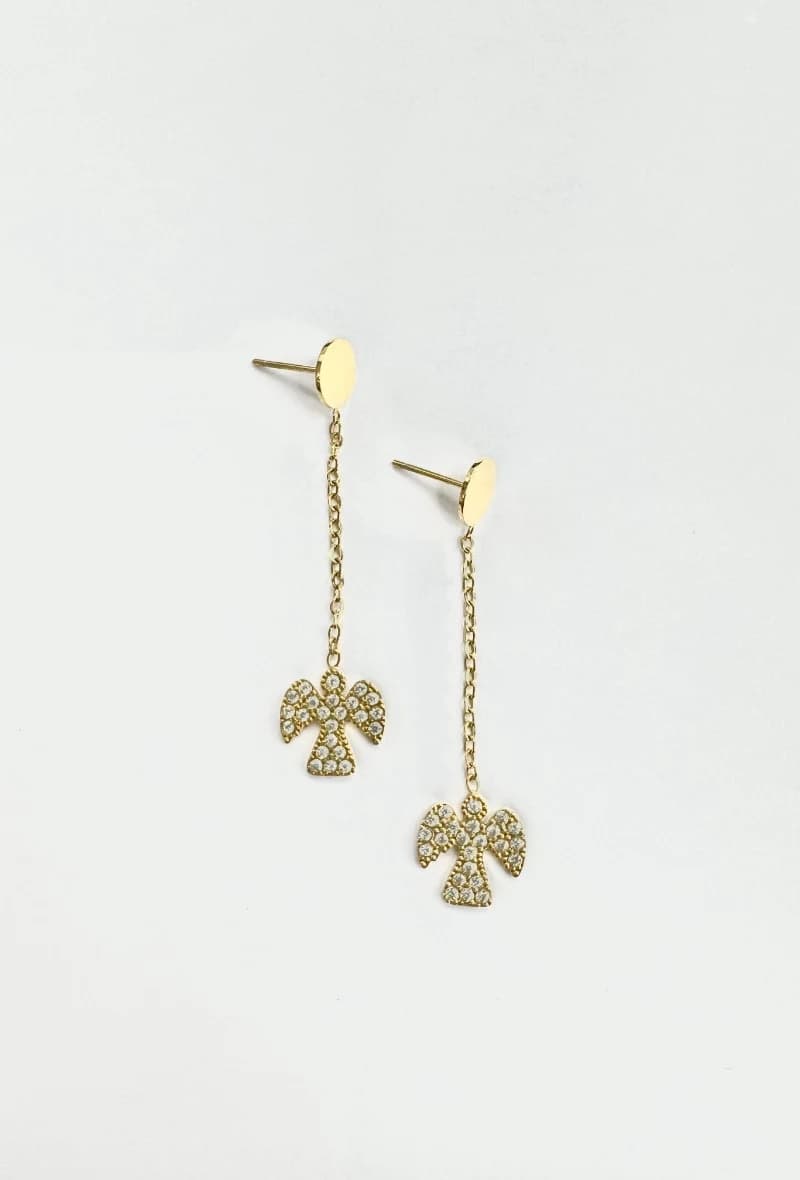 Boucle d'oreille ange