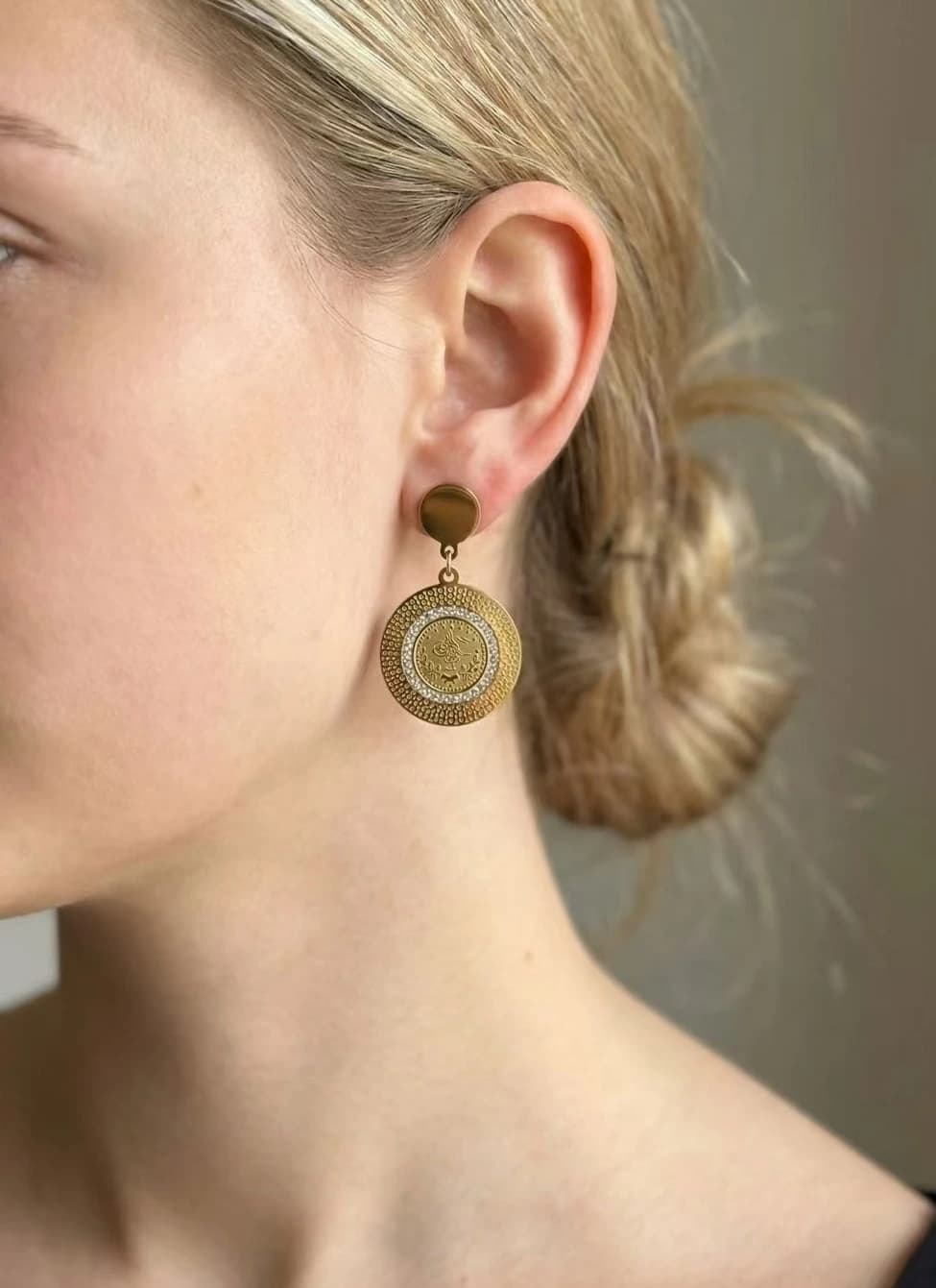 Boucle d'oreille oriental