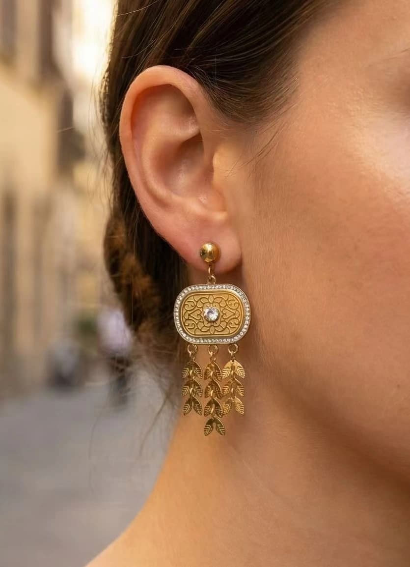 Boucle d'oreille oriental