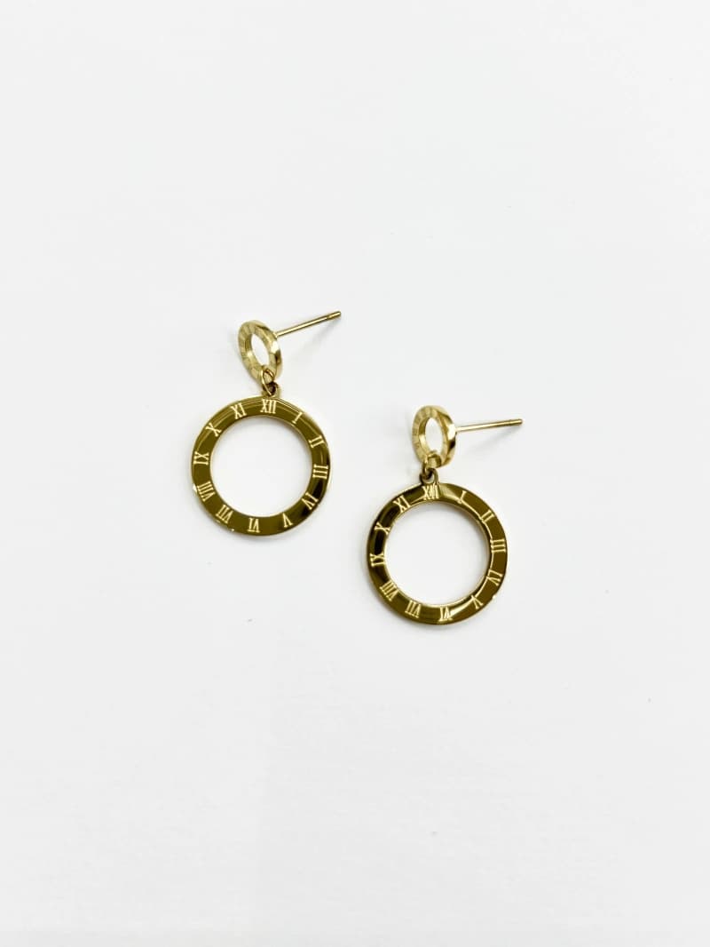 Boucle d'oreille cercle