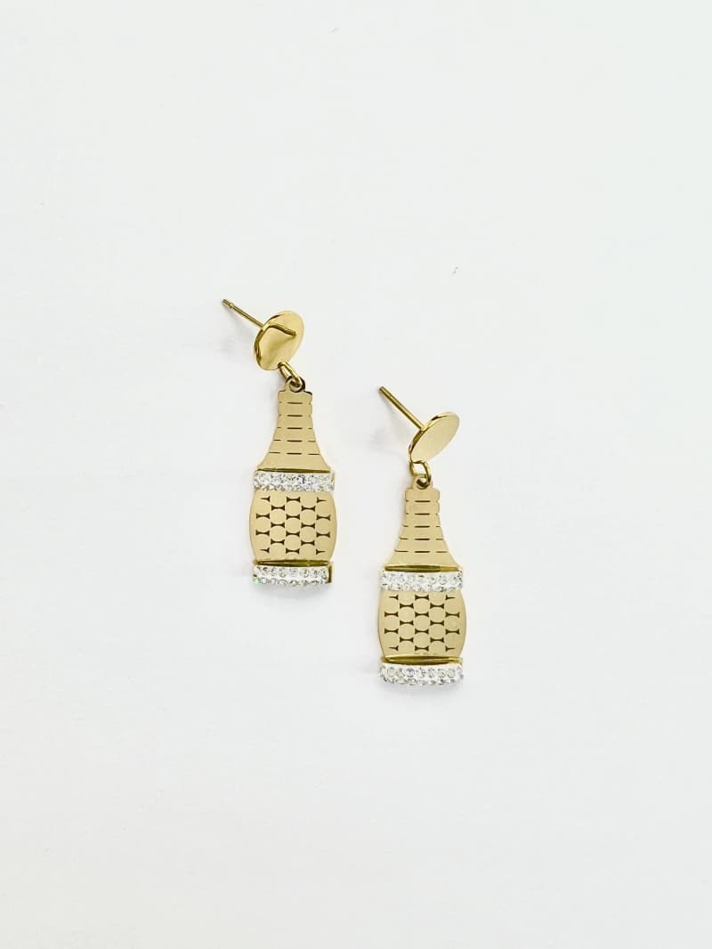 Boucle d'oreille forme géométrique