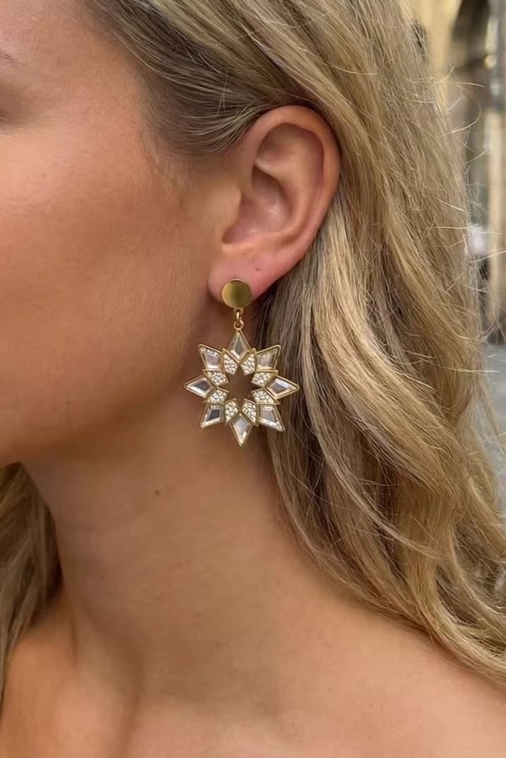 Boucle d'oreille étoile