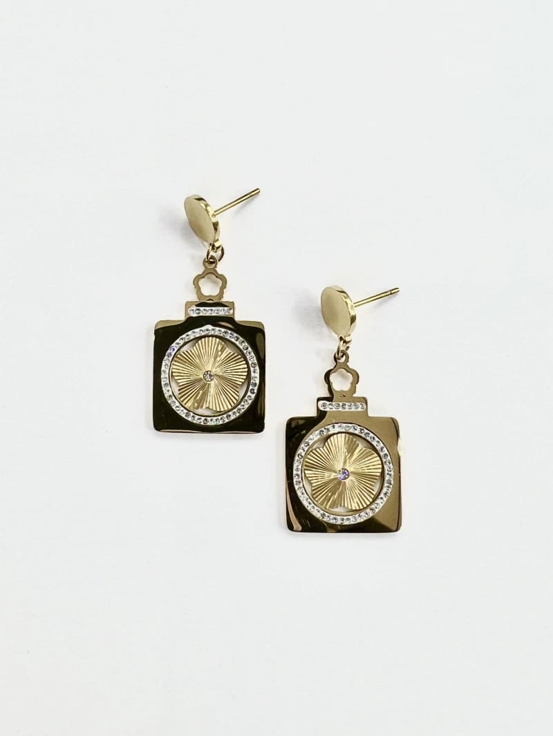 Boucle d'oreille fleur
