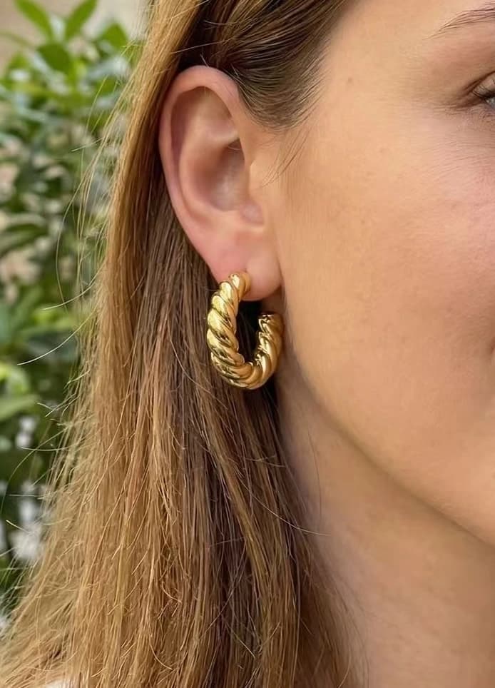 Boucle d'oreille créole
