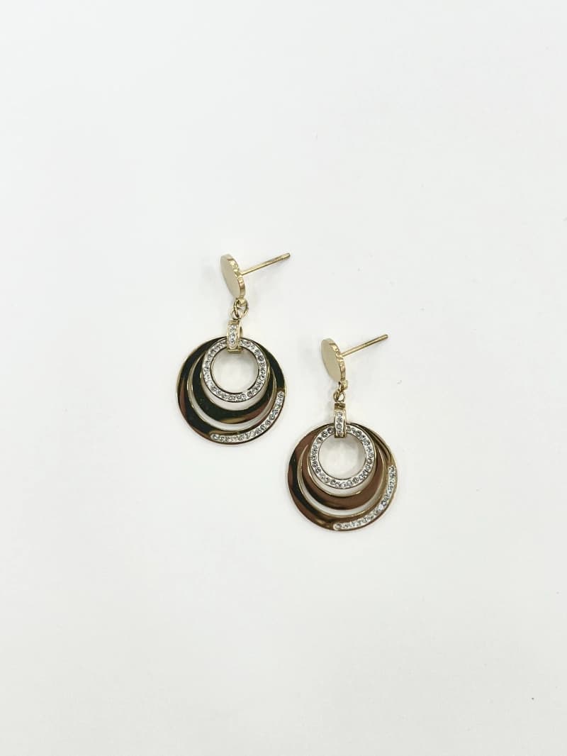 Boucle d'oreille cercles