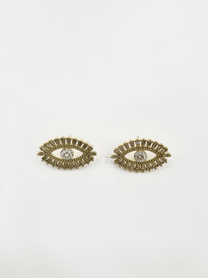 Boucle d'oreille oeil