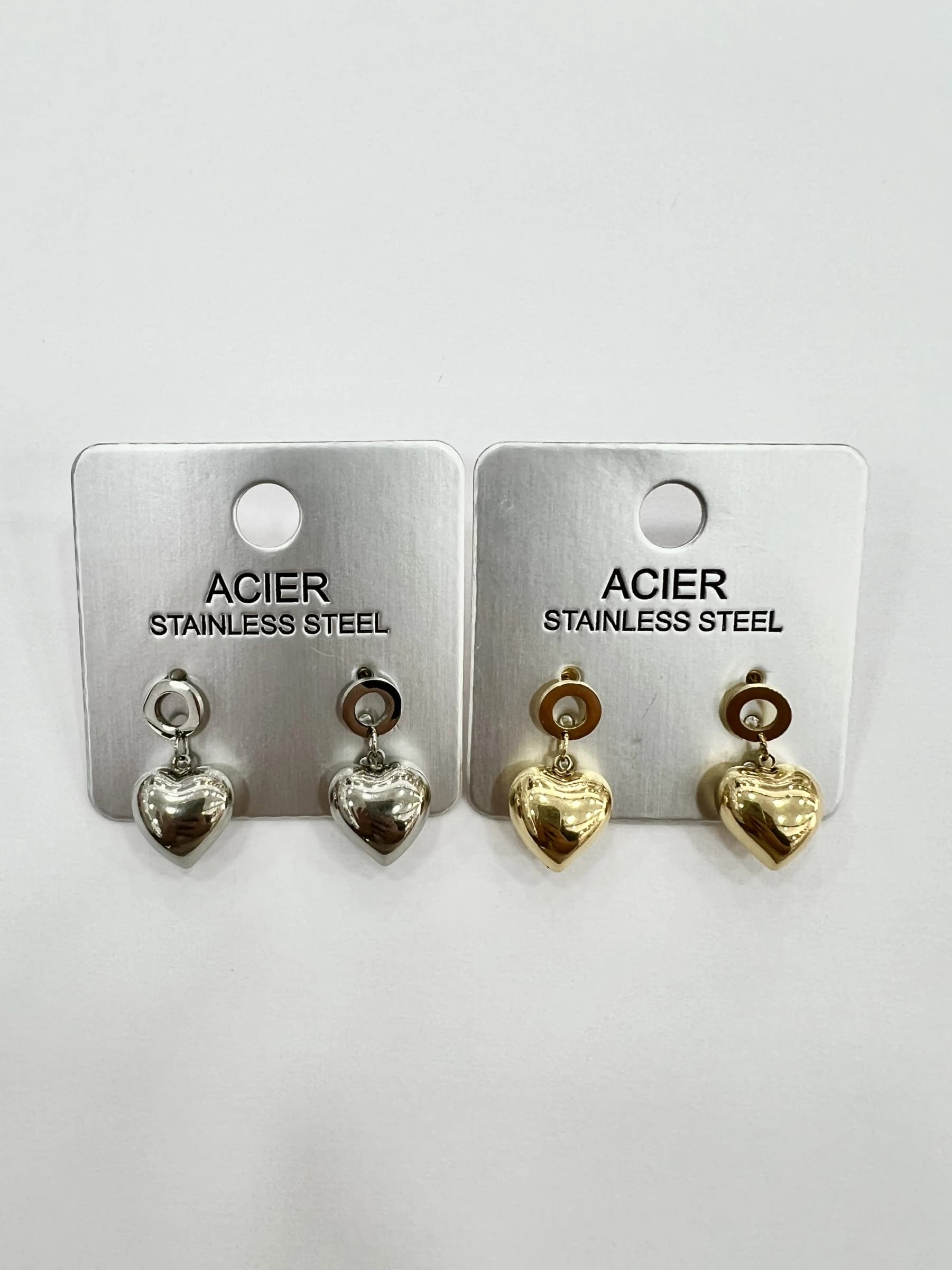 Boucle d'oreille coeur