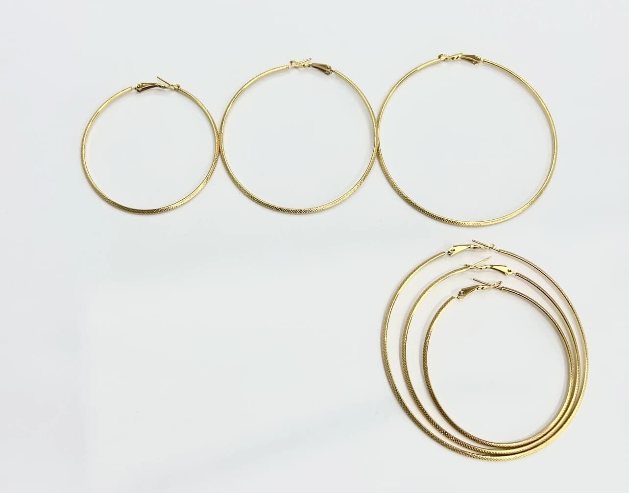 Boucle d'oreille créole M