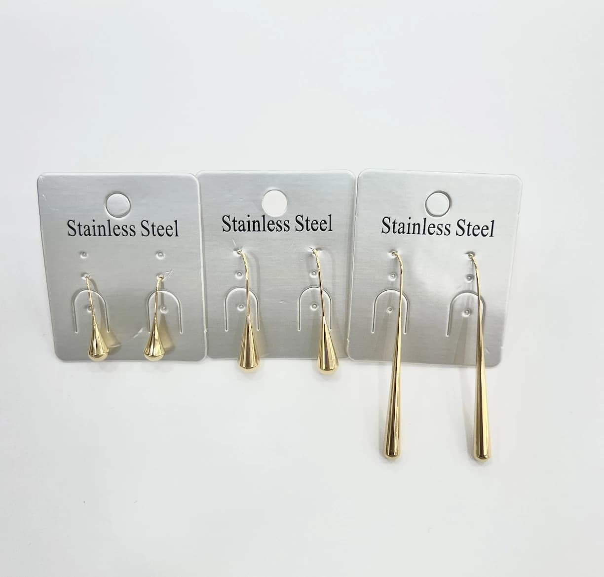 Boucle d'oreille goutte M