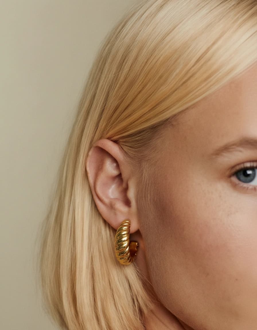 Boucle d'oreille créole