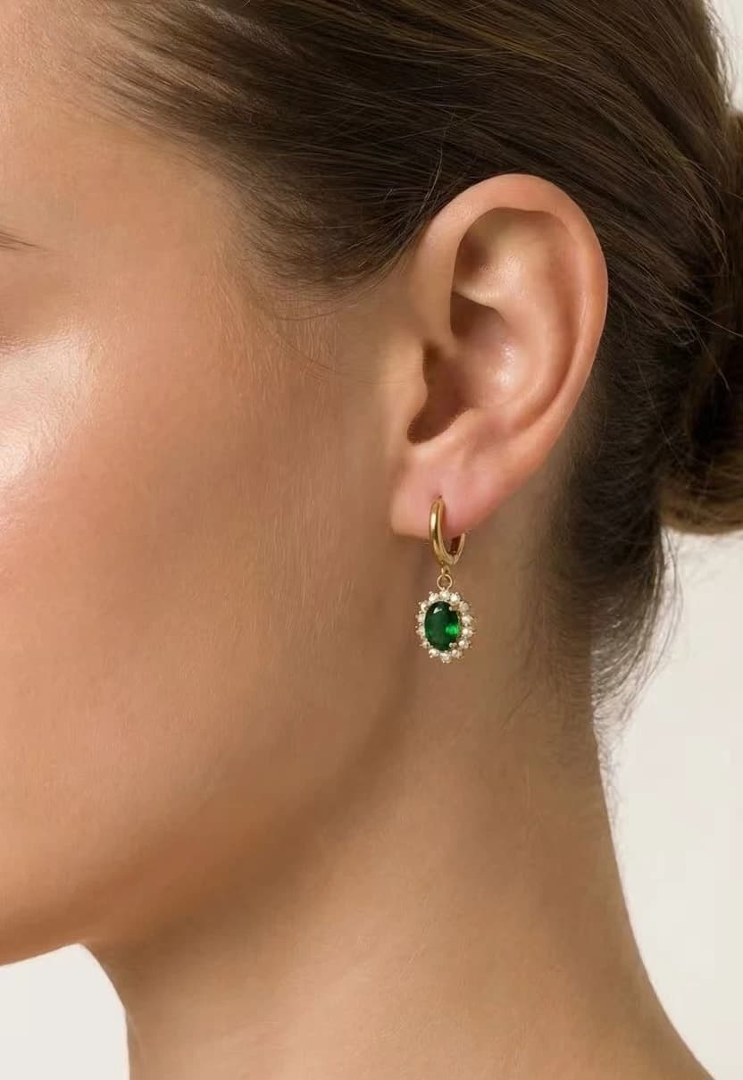 Boucles d'oreilles marquise