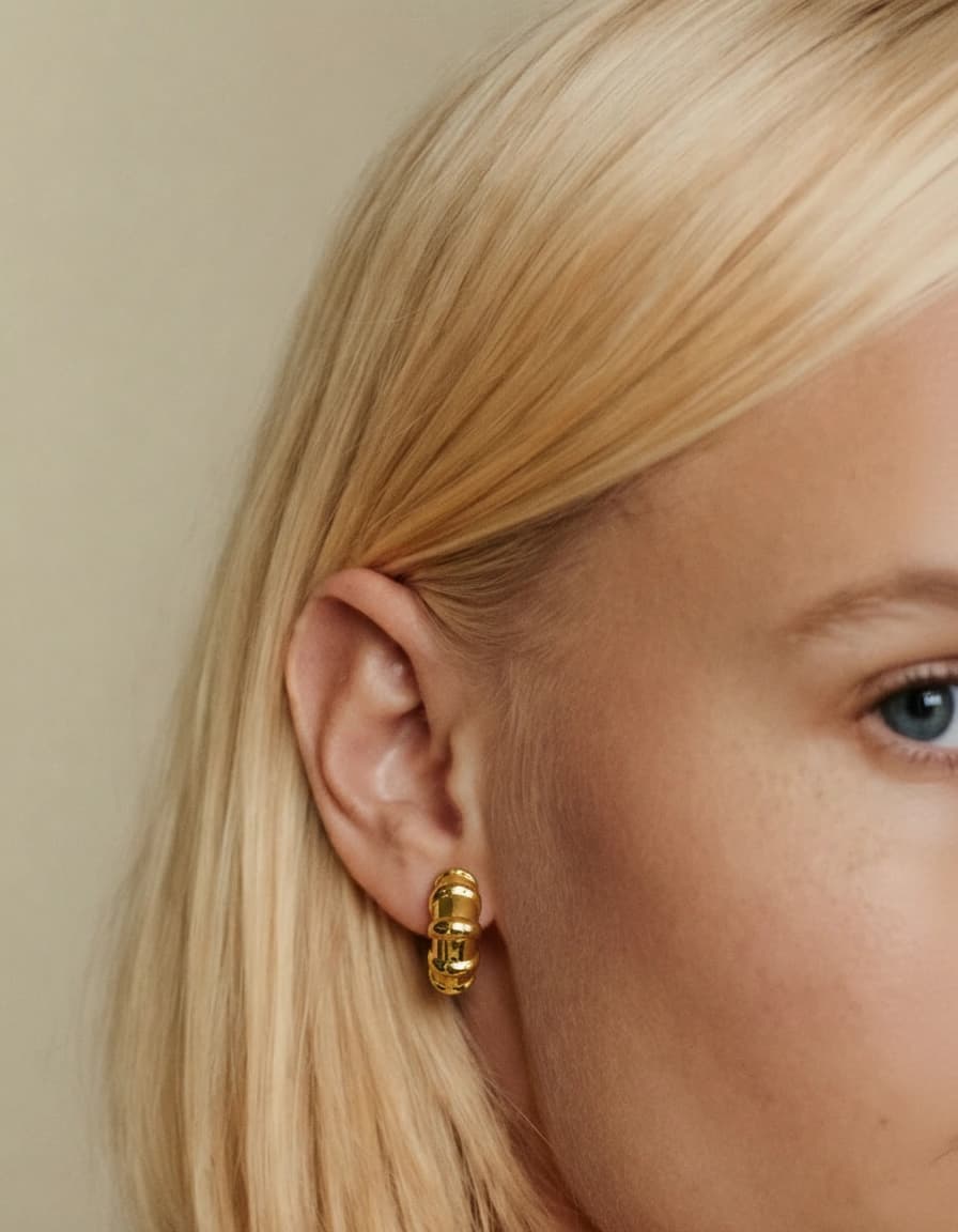 Boucle d'oreille créole