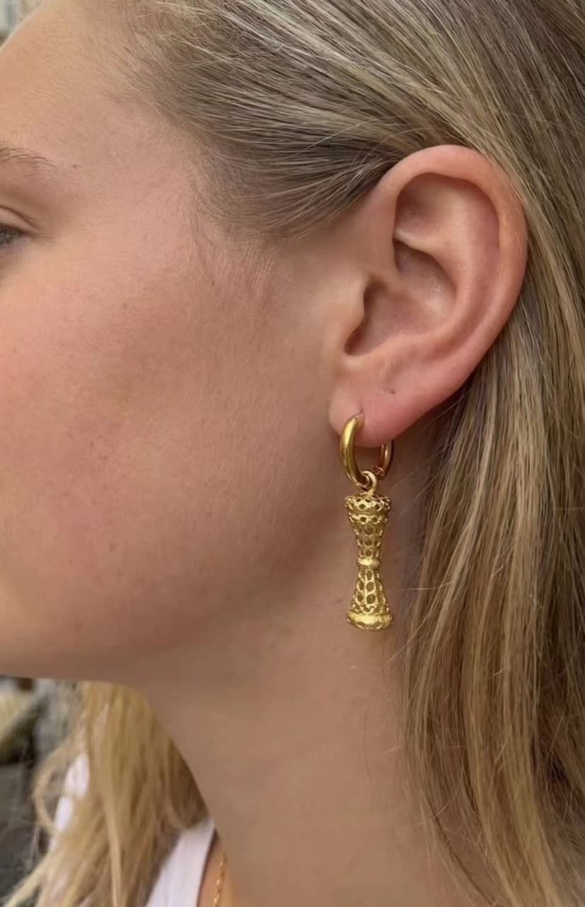 Boucles d'oreilles oriental