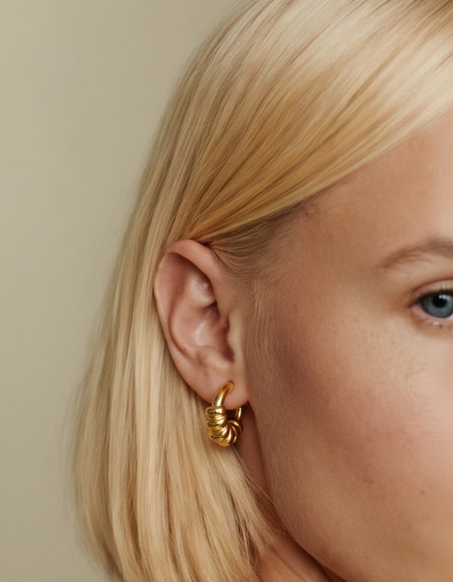 Boucle d'oreille créole