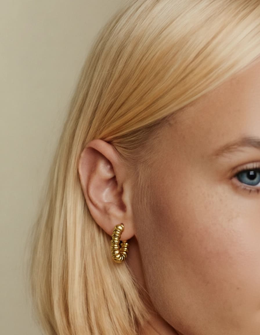 Boucle d'oreille créole