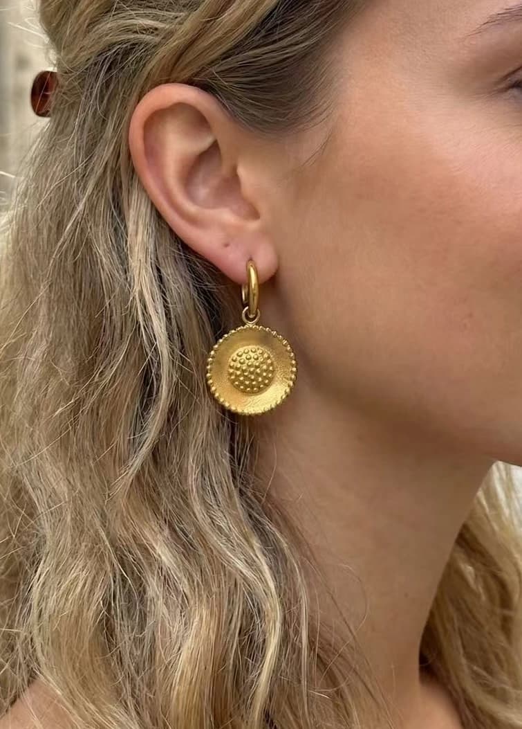 Boucles d'oreilles oriental