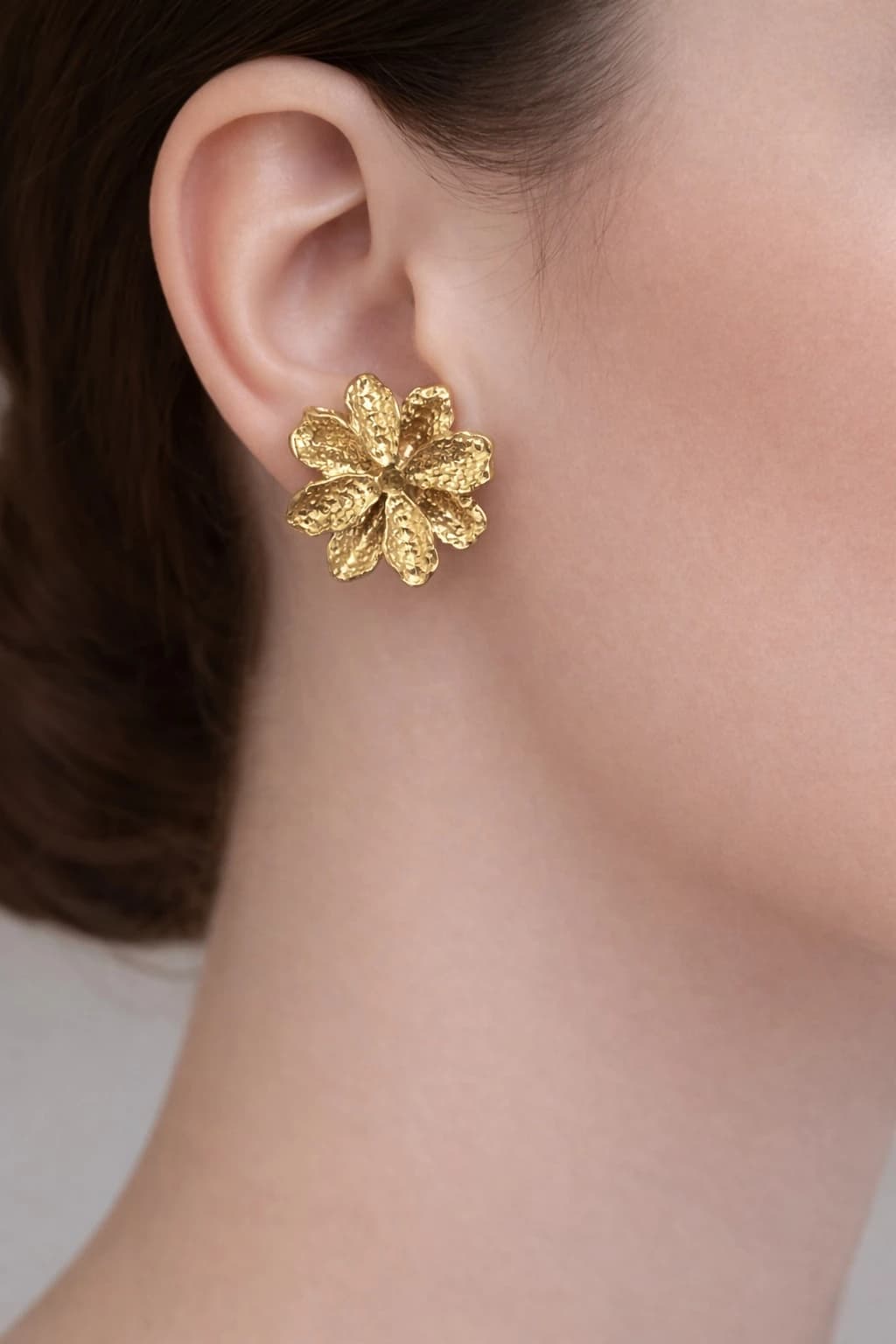 Boucles d'oreilles fleur