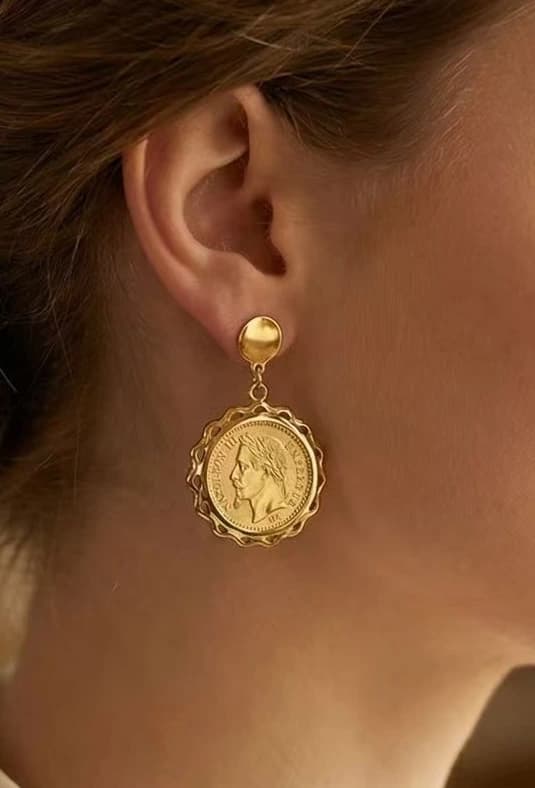 Boucle d'oreille Napoléon
