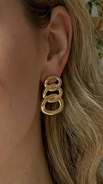Boucle d'oreille lien