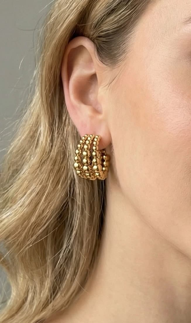 Boucles d'oreilles créole