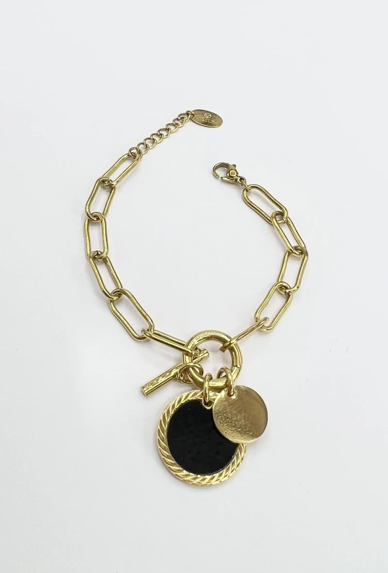 Bracelet 3 pendentifs breloques