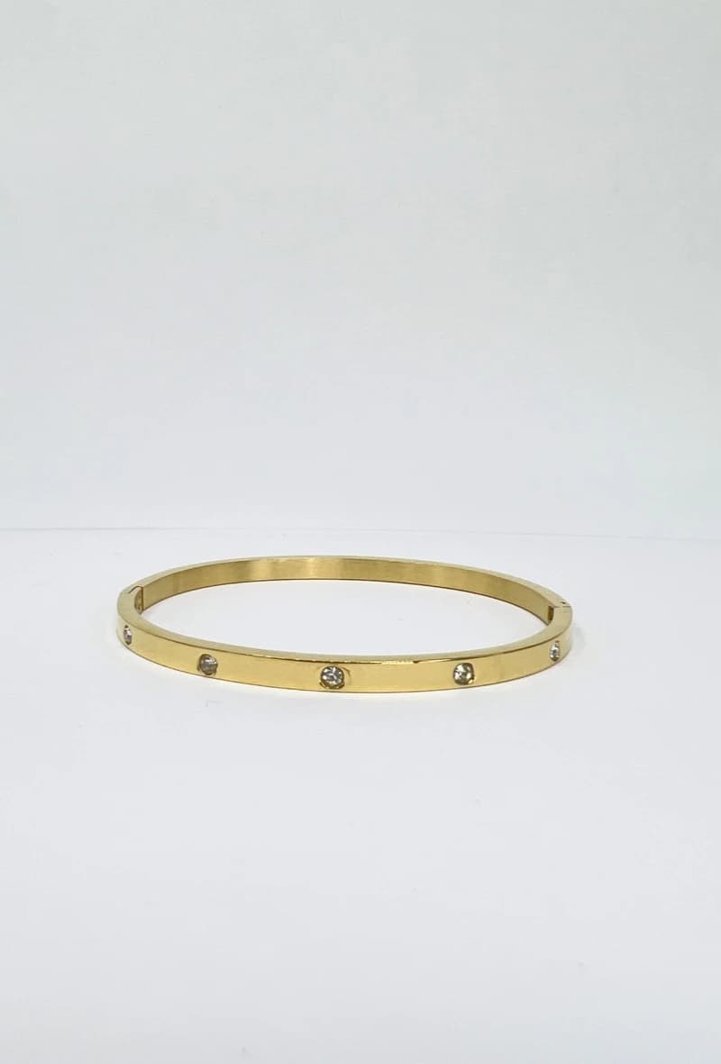 BC jonc fin strass