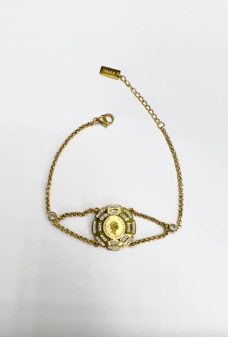 Bracelet Elizabeth encerclé strass