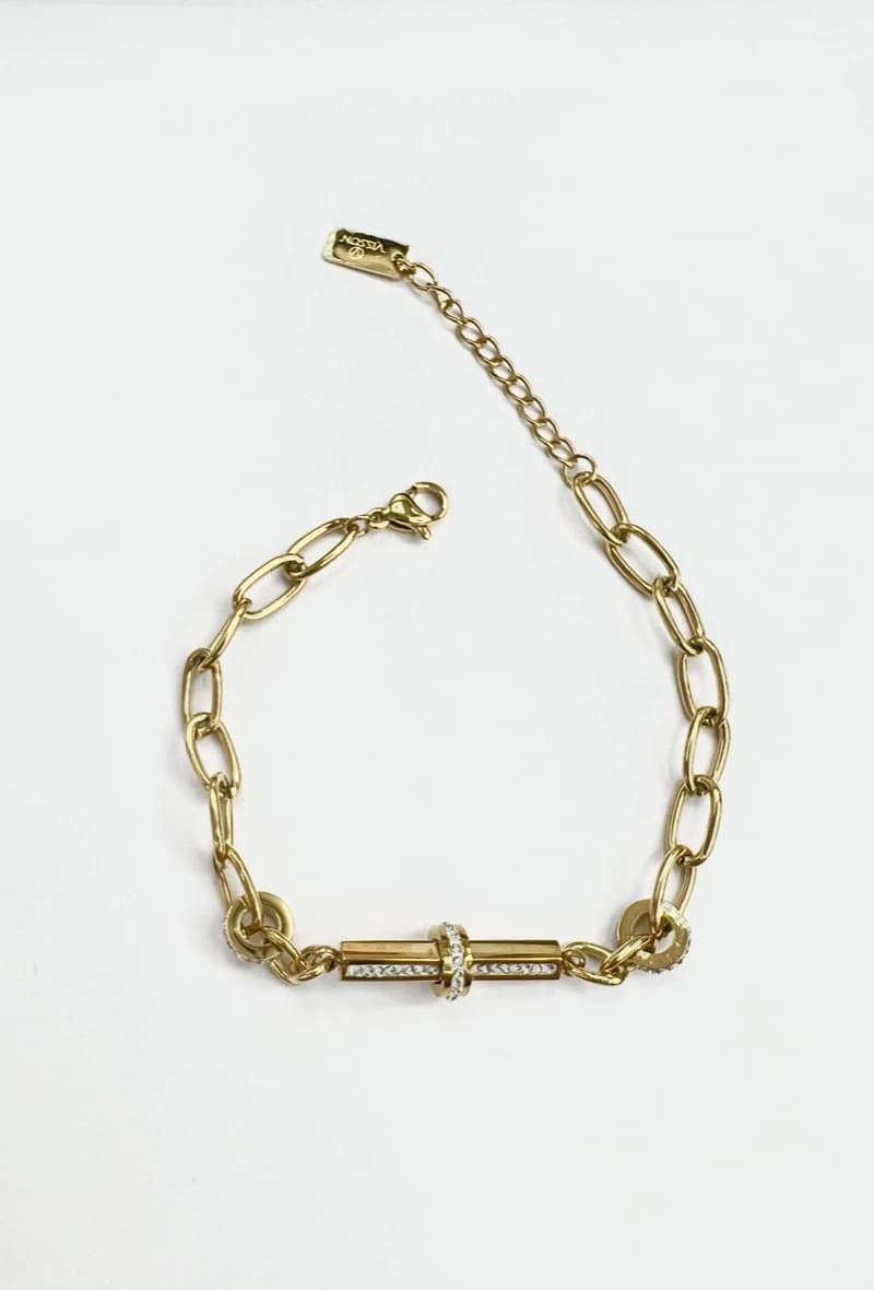 Bracelet bâton strass