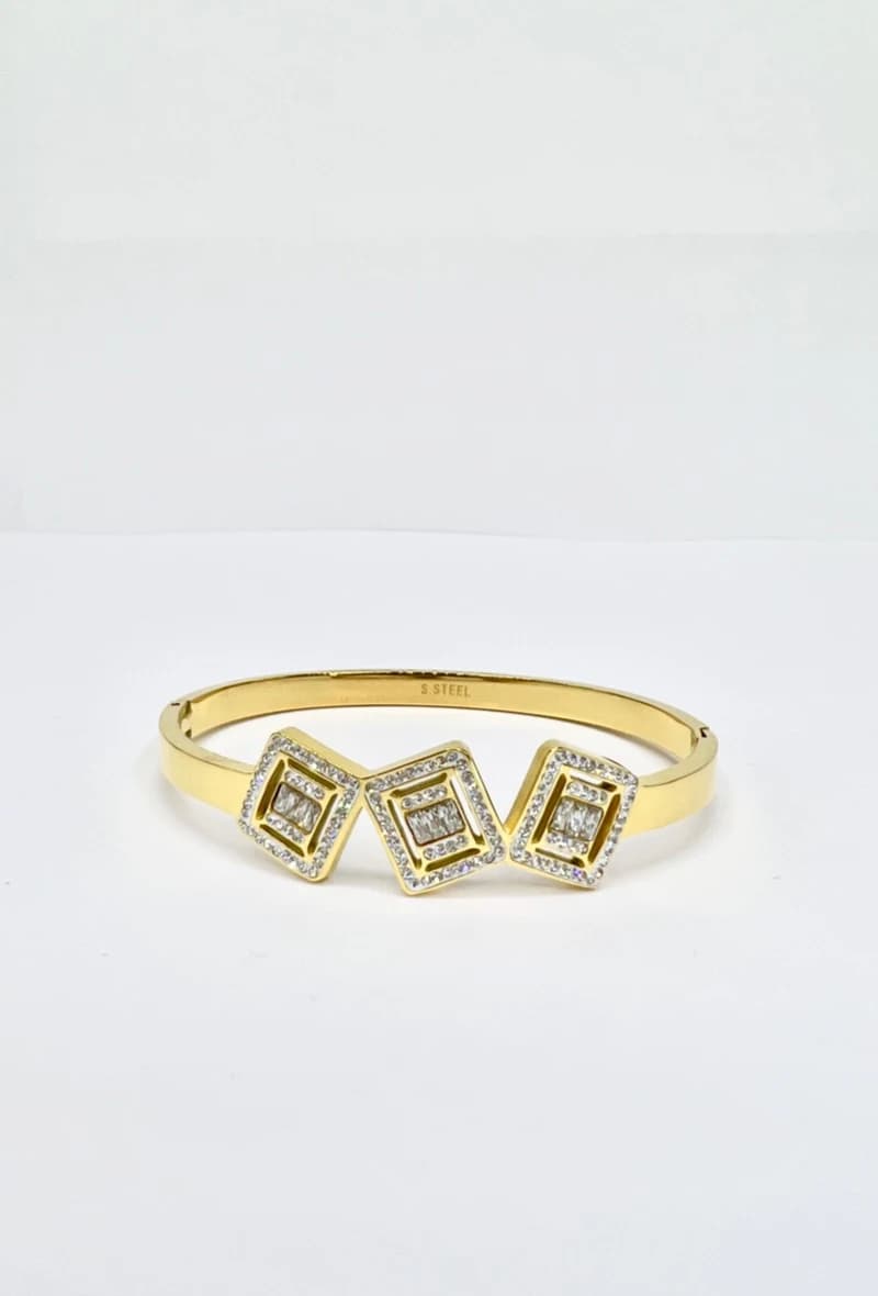 Bracelet 3 formes carré