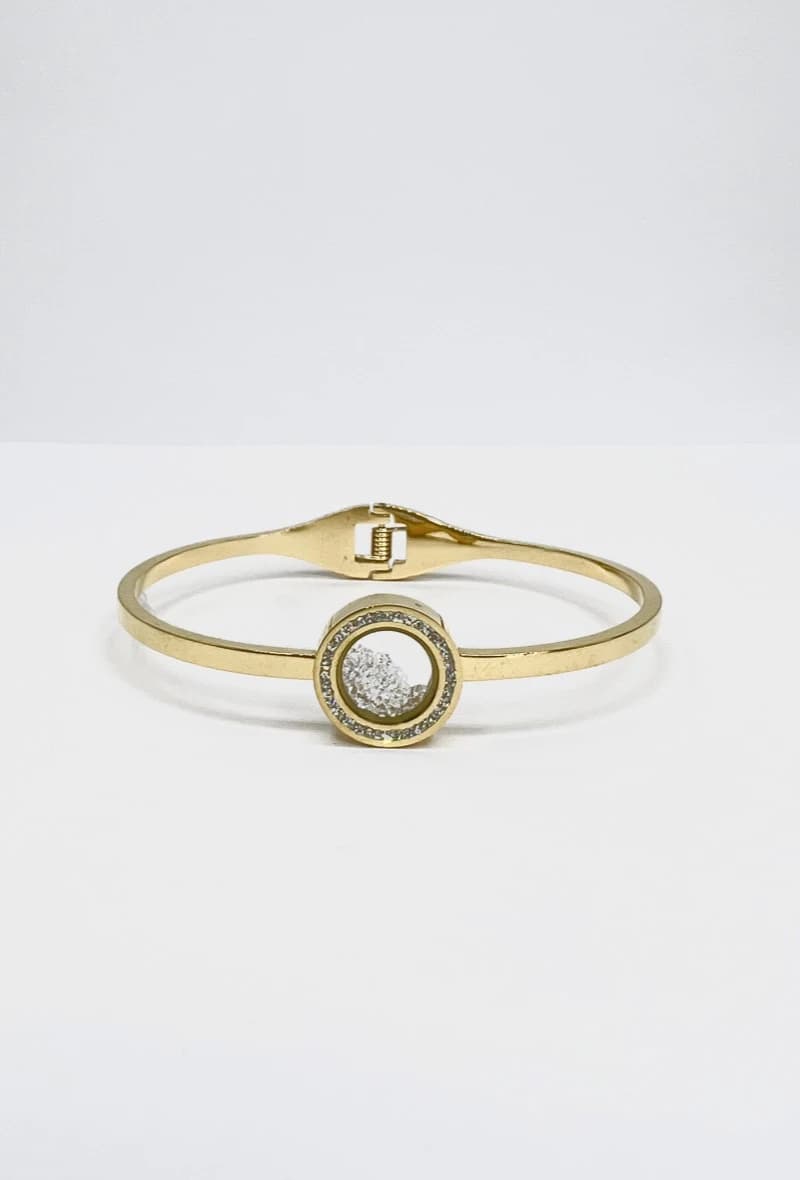 Bracelet rond strass