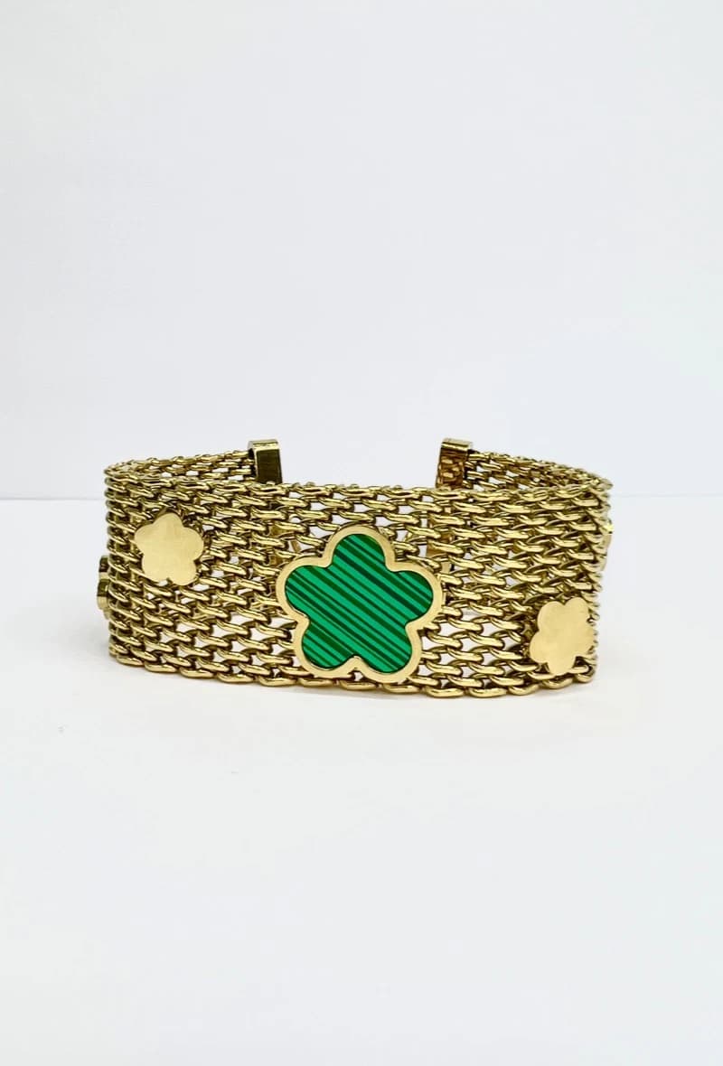 Bracelet large fleur